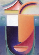 Alexej von Jawlensky, Abstrakter Kopf: Erscheinung (Abstract Head: Apparition), 1928, Oil on board, 17 ¾ x 12 ¾ in. (45.1 x 32.4 cm)