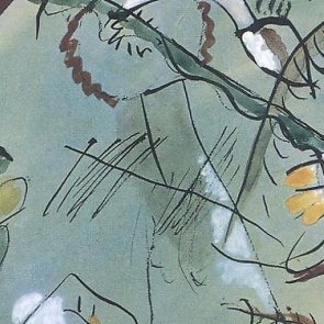 Detail from a work by Wassily Kandinsky